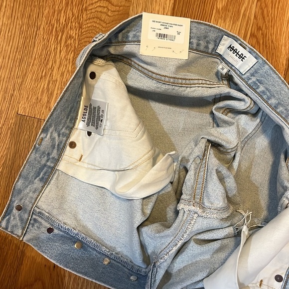 AGolde Dee Short Vintage High Rise Size 30 NWT - Picture 7 of 10